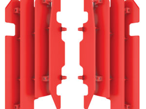 Polisport Radiator louvers CR125/250(00-04) CRF450F(03-04) red cr04 (24)