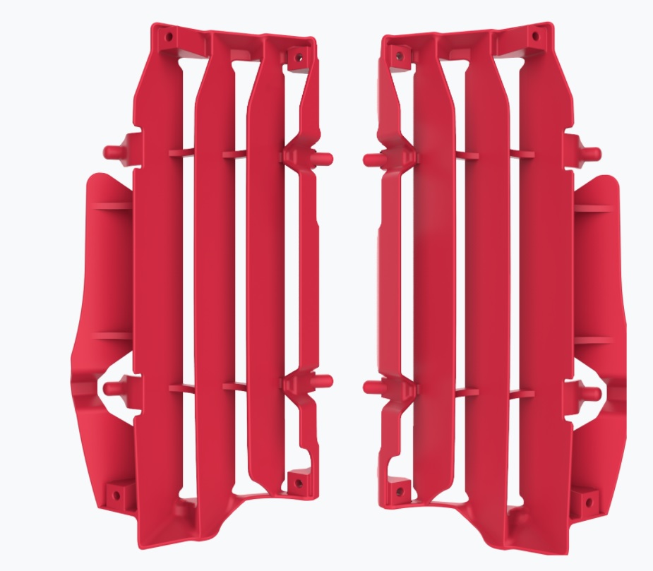 Polisport Radiator Louvers Beta RR 2T/4T (20->) Red (7)