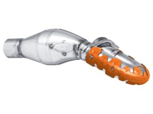 Polisport Armadillo Head Pipe Guard 4T - short version orange (6)