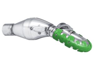 Polisport Armadillo Head Pipe Guard 4T - short version green (6)