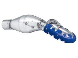 Polisport Armadillo Head Pipe Guard 4T - long version blue (24)