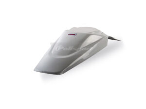 Polisport rear fender KX65(00-->)KLX110(02-09)RM65(03-05) white (8)