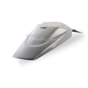 Polisport rear fender KX65(00-->)KLX110(02-09)RM65(03-05) white (8)