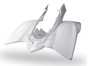 Polisport Rear Fender Yamaha YFZ450(04-08) white (1)