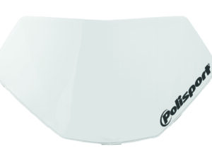 Polisport headligh Halo removable number plate White (6)