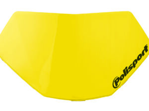 Polisport headligh Halo removable number plate Yellow RM 01 (6)