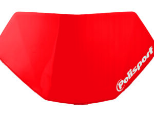 Polisport headligh Halo removable number plate Red CR 04 (6)