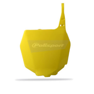 Polisport Number Plate RM125/250(01-08) OEM (01-02) RMZ250(07-09) OEM yellow rm0