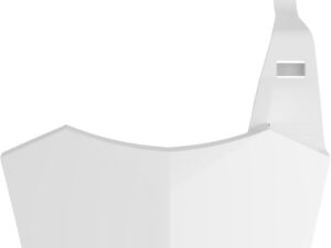 Polisport etunumerokilpi KX250F 17-/KX450F 16-18 valkoinen (10)