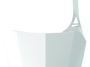 Polisport restyling number plate CR125/250(02-07) crf(18) style white (10)