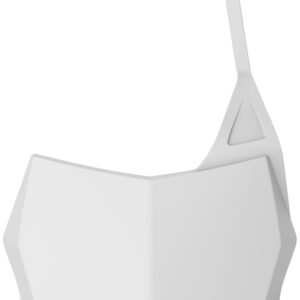 Polisport etunumerokilpi RM125 / 250 Restyling 19 style oem color 2001-08 valkoi