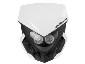 Polisport headlight Lookos Evo battery version white/black (4)