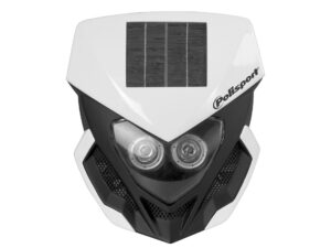 Polisport headlight Lookos solar version white/black (4)