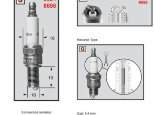 Champion Sytytystulppa 8698 Powersport
