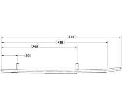 Sno-X Defender Ohjausrauta pari