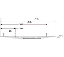 Sno-X Defender Ohjausrauta pari