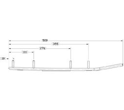 Sno-X Defender Ohjausrauta pari
