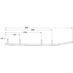 Sno-X Defender Ohjausrauta pari
