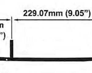 Sno-X Ripper Four Ohjausrauta pari 4" Kovametalli