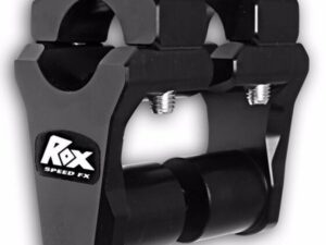 Rox Pivoting Riser 2" korotus x 28,6mm tappi x 28,6mm Ohjaustanko, Musta