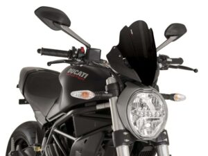 Puig Touring Screen Ducati Monster 1200R 16'-18' C/Blac