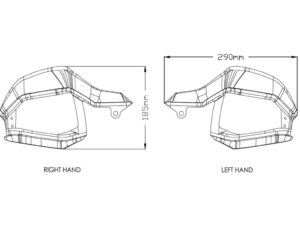 Puig Hand Guards Honda Crf1000L Africa Twin 16-18'