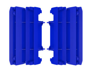 Polisport jäähdyttäjän ritiläpari YZ125/250 06-20 sininen (24)