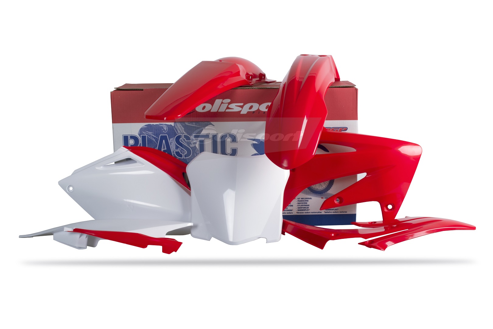 Polisport plastic kit CRF250 08-09 (1)