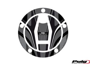 Puig Fuel Cap Cover Mod. Radical Kawasaki C/Grey