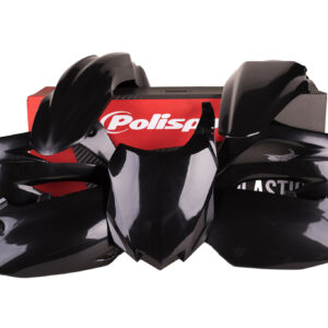 Polisport plastic kit KX450F 13-15 black (1)