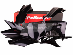 Polisport plastic kit CRF250 14-/CRF450 13- Black (1)
