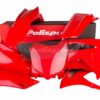 Polisport plastic kit CRF250 14-/CRF450 13- Red (1)