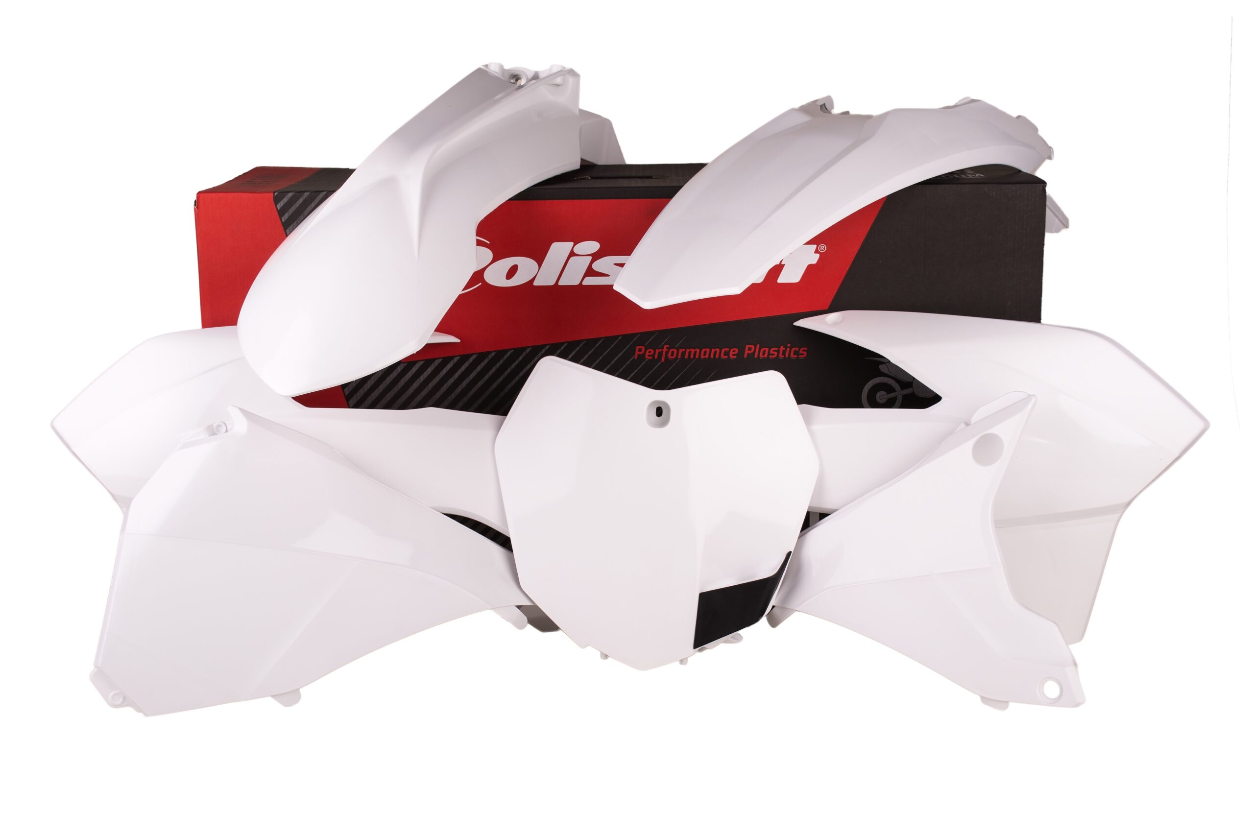 Polisport plastic kit EXC/EXC-F 14-15 White (1)