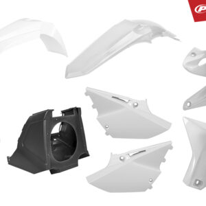 Polisport plastic kit YZ125/250 02- Valkoinen (1)