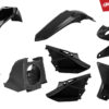 Polisport plastic kit YZ125/250 02-17 Musta (1)