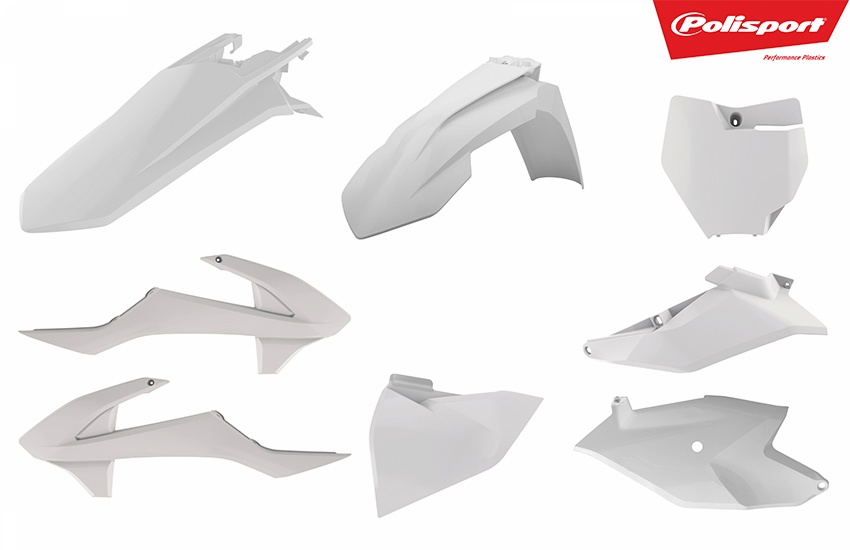 Polisport plastic kit SX85 18- white (1)