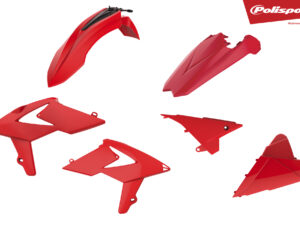 Polisport plastic kit enduro Beta RR 250/300 2ST 350/400/450 4ST 2018-19 punaine