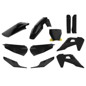 Polisport plastic kit TC/FC 19- Musta (1)