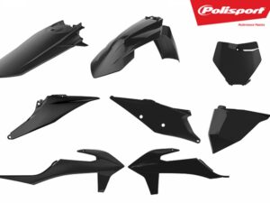 Polisport plastic kit SX/SXF 19- Musta (1)
