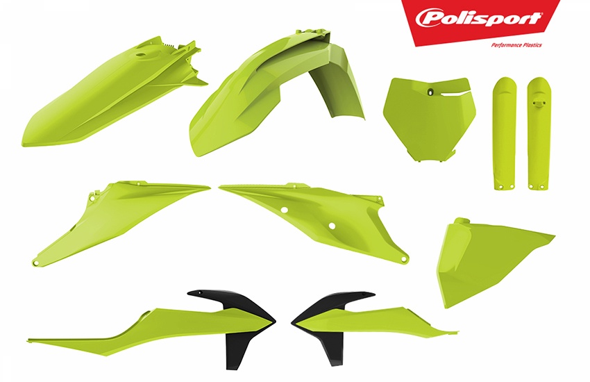 Polisport plastic kit SX/SX-F 2019- keltainen flo (1)