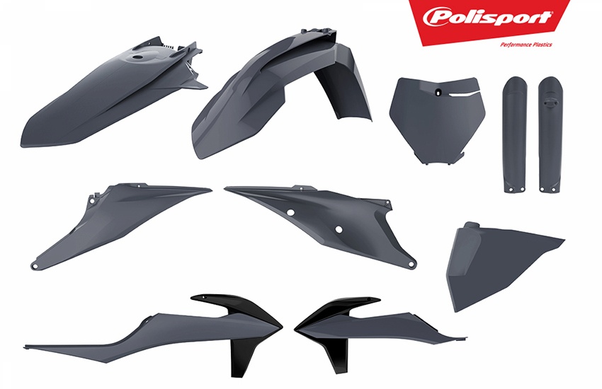 Polisport plastic kit SX/SX-F 2019- Nardo harmaa (1)