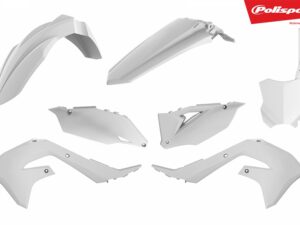 Polisport plastic kit KX450 19- White (1)