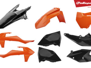 Polisport Kit KTM SX/SXF(16-18) Orange/black (1)