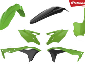 Polisport kit Kawasaki KX250F (17-18) Green/black (1)