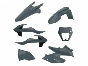 Polisport kit enduro w/mask KTM EXC/EXC-F(17-19) Nardo Grey (1)