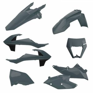 Polisport kit enduro w/mask KTM EXC/EXC-F(17-19) Nardo Grey (1)