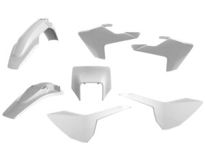 Polisport kit w/ mask Husqvarna TE/FE(17) white (1)