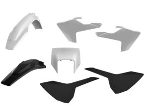 Polisport kit w/ mask Husqvarna TE/FE(17) White/black (1)