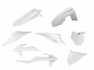 Polisport kit KTM SX/XC/SX-F/XC-F(19) white BD (1)