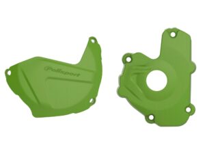 Polisport Kit Clutch+Ignition cover protector KX250F (13-16) Green (24)